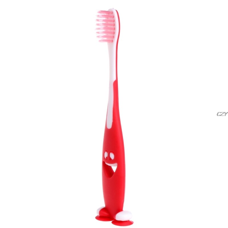 3Pcs Baby Soft-bristled Toothbrush Smiling Tooth Cleaner Baby Kids Training Dental Care Child Teeth Brushes Set