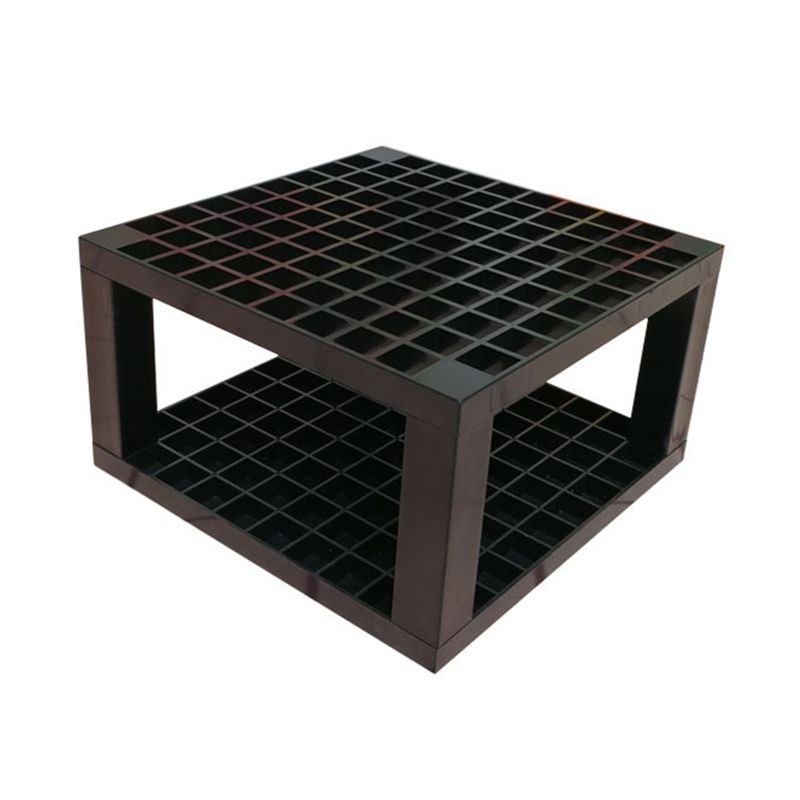 Portalápices y portalápices de 96 agujeros organizador de soporte de escritorio estante de sujeción para bolígrafos, pinceles de pintura, lápices de colores, marcadores, cepillos L29K: Black