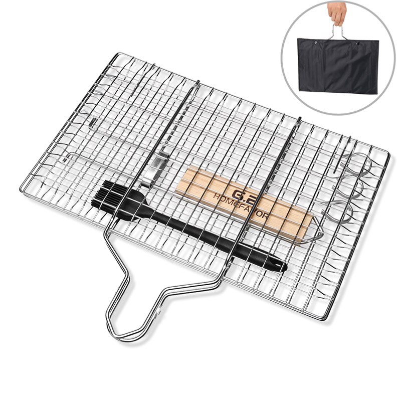 G.a HOMEFAVOR – boîte de fumeur en bois pour Grill, trou en acier inoxydable, générateur de fumée froide, boîte personnalisée pour BBQ: Kt297