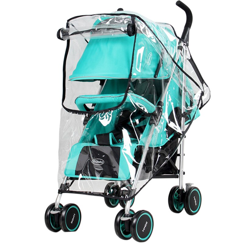 Universal Waterproof Rain Cover Wind Dust Shield Canopy Baby Strollers Pushchair