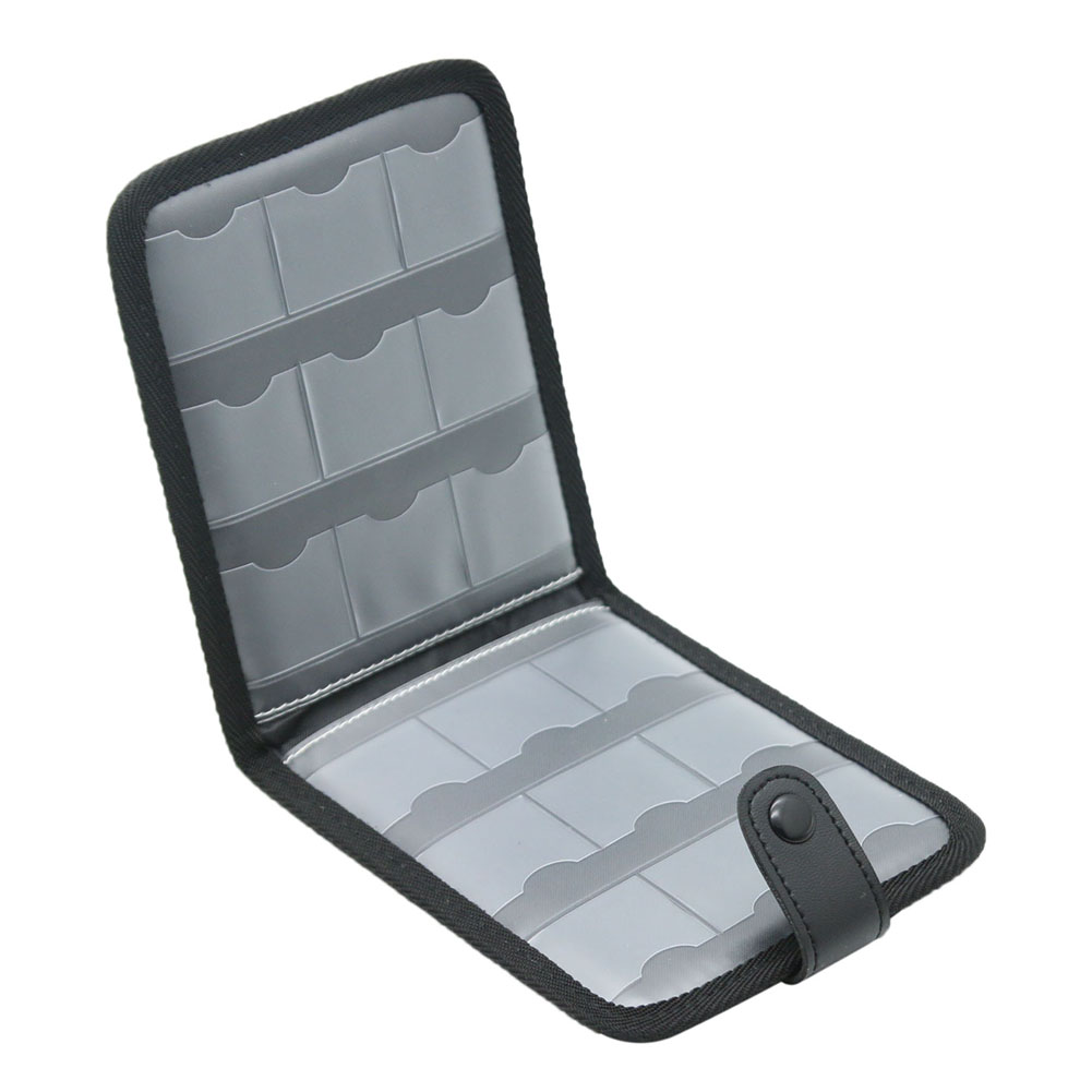 18 steckplätze für tragetaschen, tf-karten, speicherkartenschutz, aufbewahrung für switch oled micro-karten, organizer-tasche