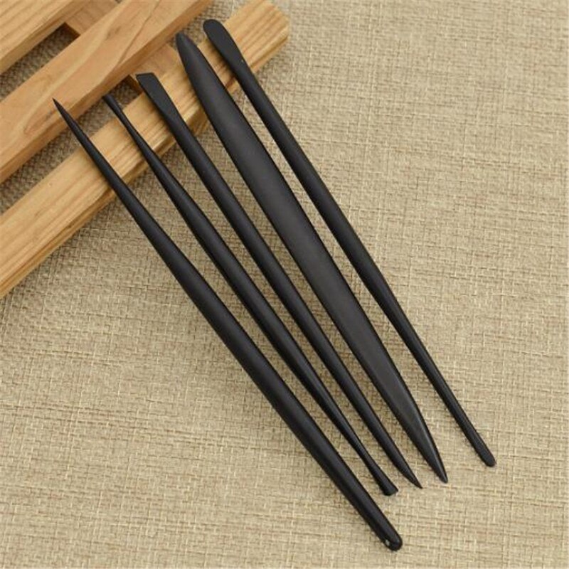 5Pcs Metal Clay Sculpting Set DIY Pottery Ceramics Tools Carving Sculpture Shaper Polymer Modeling Clay Tools