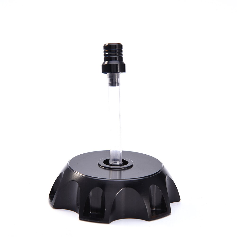Plastic Fuel Tank Aluminum Cap Fuel Tank Cap for Off-road Racing Fuel Tank Cap Off-road Motorcycle Modification Parts: Black