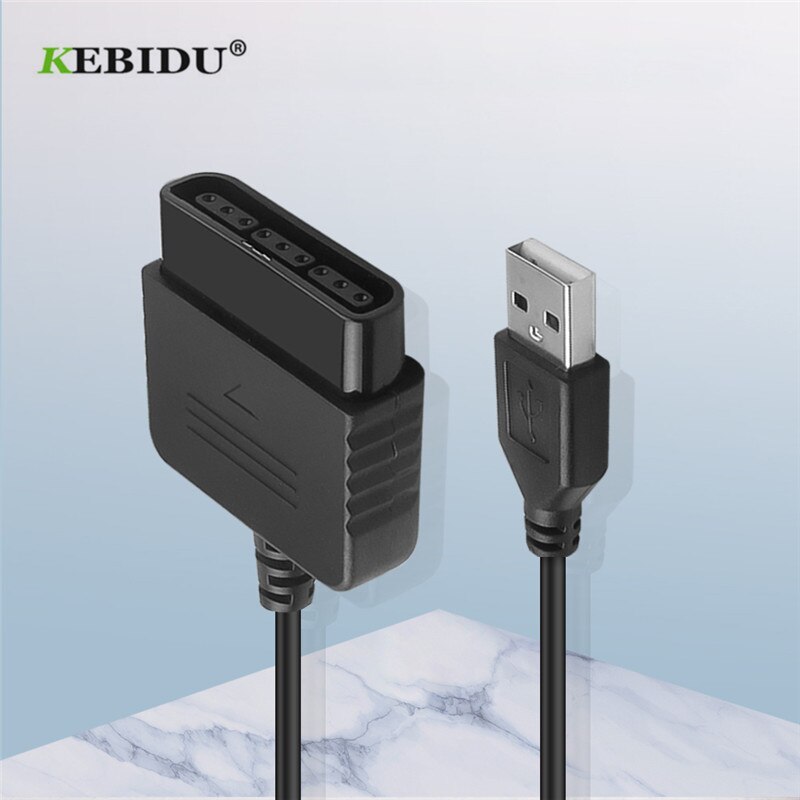 KEBIDU USB Gaming Accessorio Convertitore di Cavo Adattatore Controller di Gioco di Sostegno del PC Facile Da Usare PS2 Durevole Accessori del Video Gioco