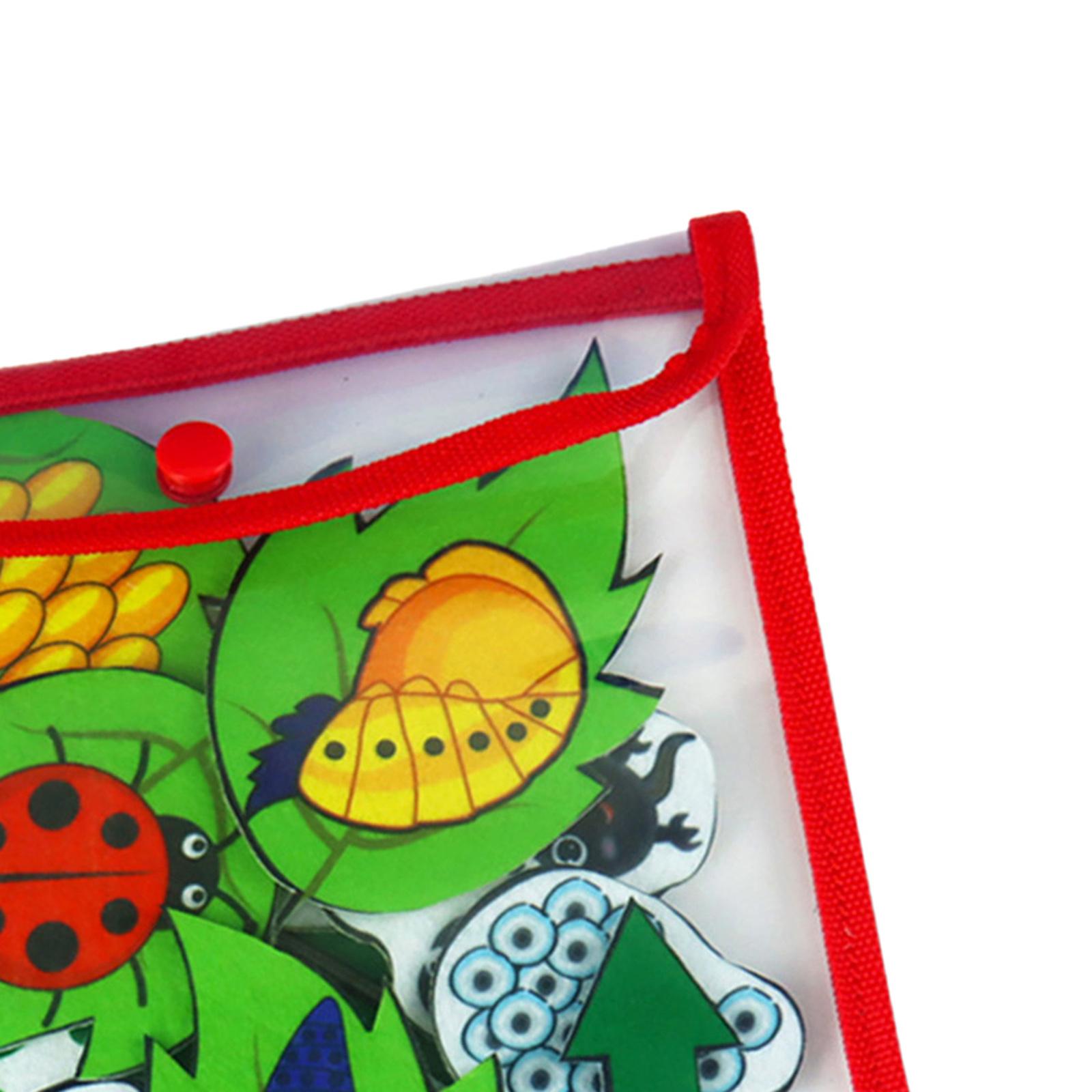 Foldable Felt Flannel Board Freestanding Felt Board for Classroom Preschool