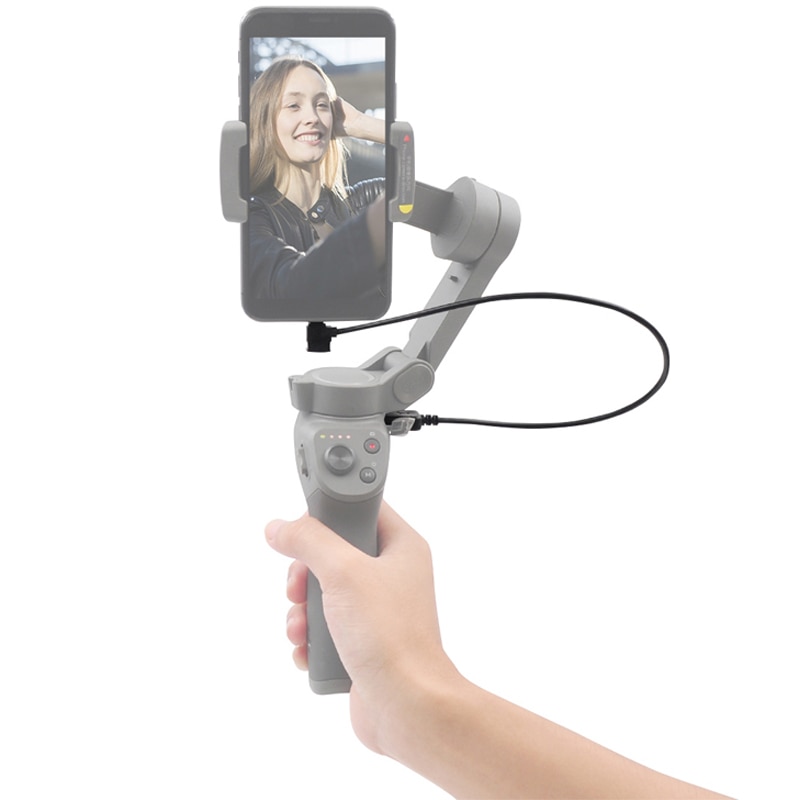 For DJI OSMO Mobile 3 Handheld Gimbal Stabilizer Charging Cable 35CM Elbow USB Charger Connect Wire DJI OSMO Mobile Accessories