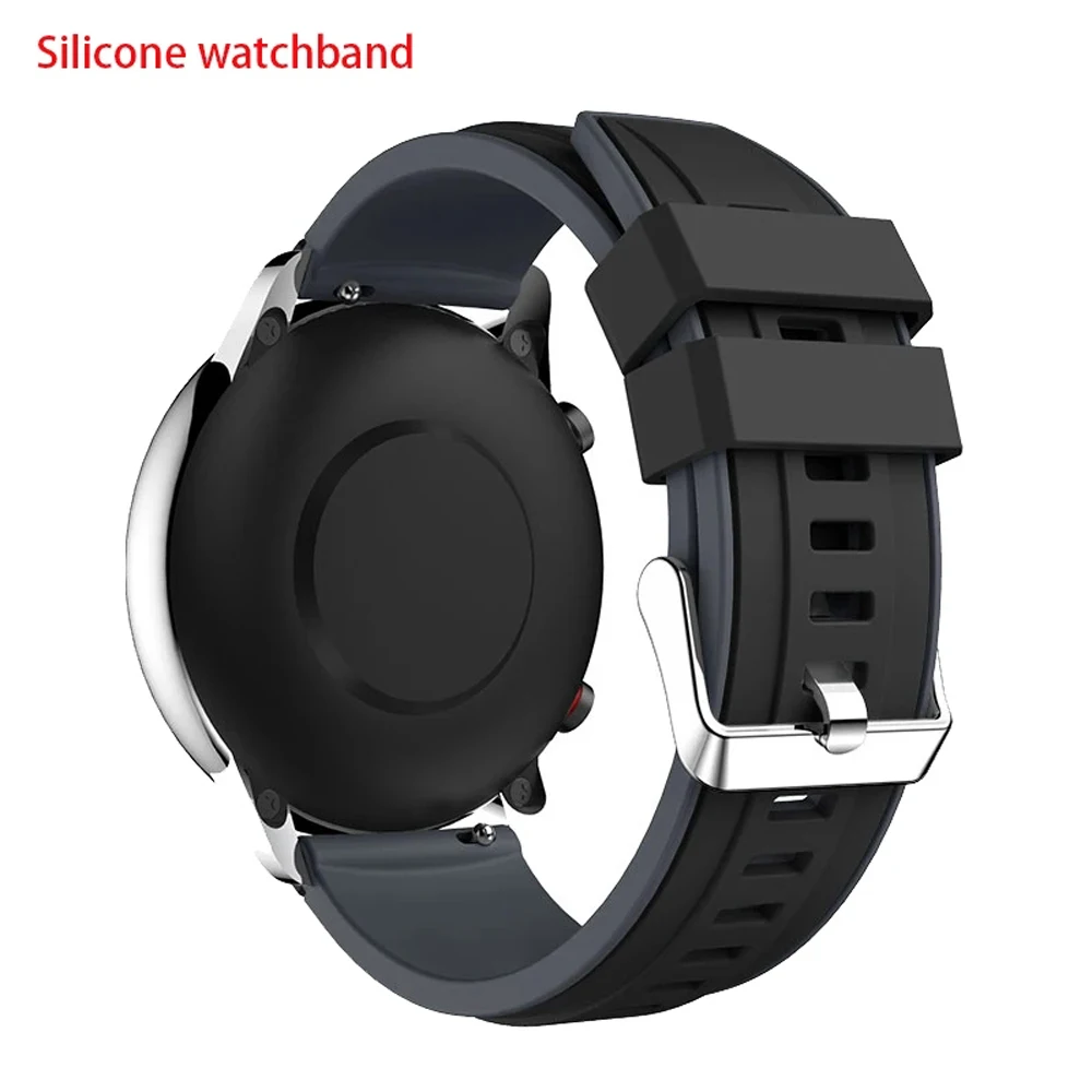 Silikone 20mm rem til amazfit gtr 47 42 mm, gtr 22mm 3 sport armbånd til amazfit gts 4 3 2e 2 mini urrem til amazfit bip