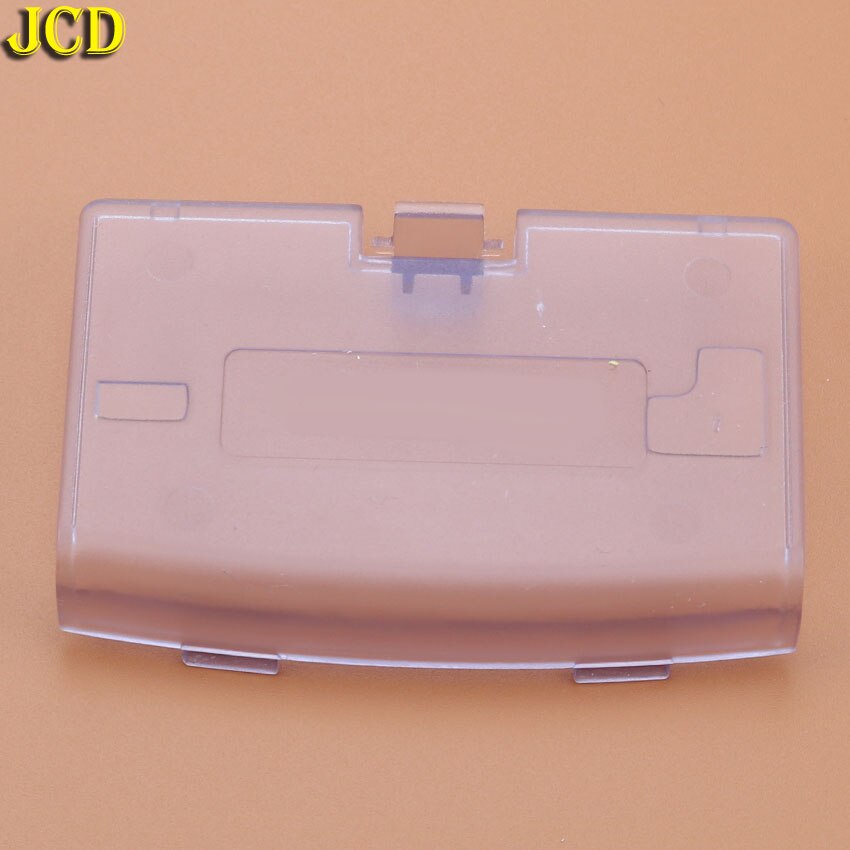 JCD-Tapa de batería de repuesto para consola GBA, 1 Uds.: Transparent purple