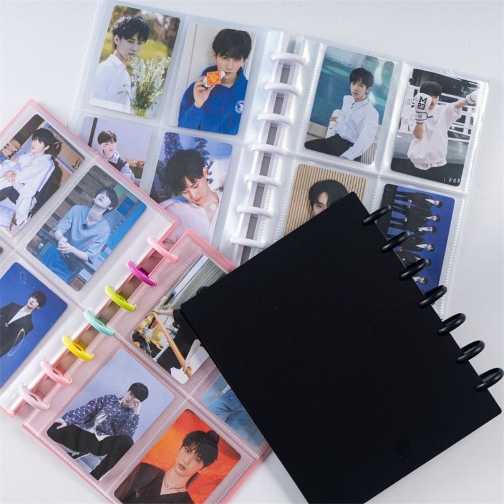 Multi-Taschen 3-Zoll-Fotoalbum eins Stil Idol Karten sammeln Buch kpop Karten Halfter verlieren blatt Bindemittel Foto karten Halfter