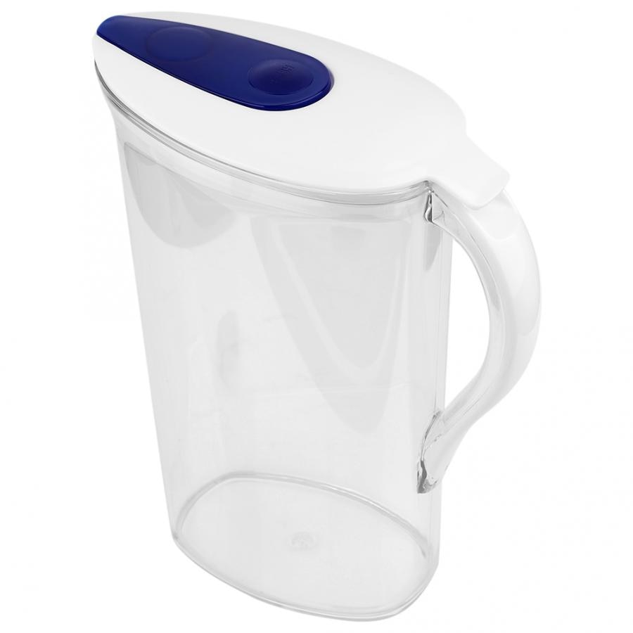 Bouilloire plastique transparente grande capacité | Pots à eau, bouilloires de 2,1l de grande capacité, carafe d'eau froide et chaude avec couvercle, bouilloire à jus à usage domestique
