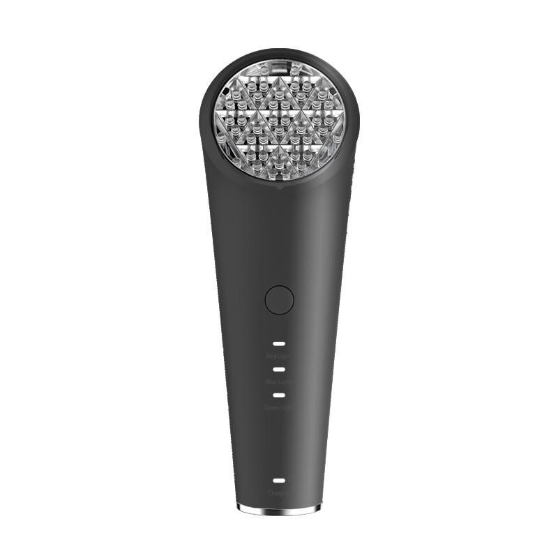 Photon thérapie par la lumière outils de soins de la peau électrique visage Led Machine de beauté éclaircissante tache de rousseur acné enlèvement peau resserrement dispositif: Black