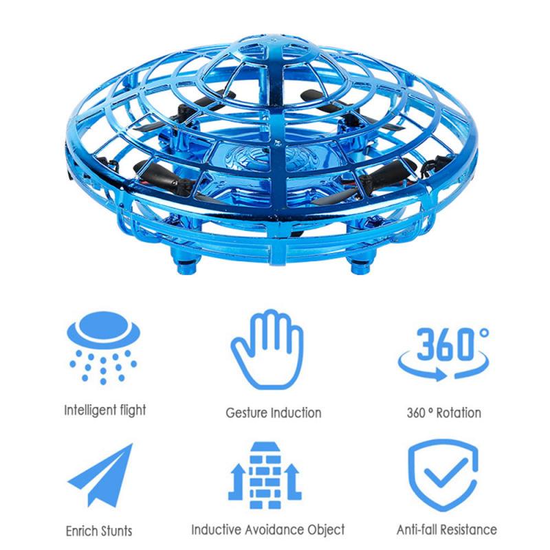 mini helikopter UFO RC warkot Infraed ręka UFO latająca piłka mini warkot zabawki zdalnie sterowane ręcznie sterowana zabawka-helikopter latać zabawki drony