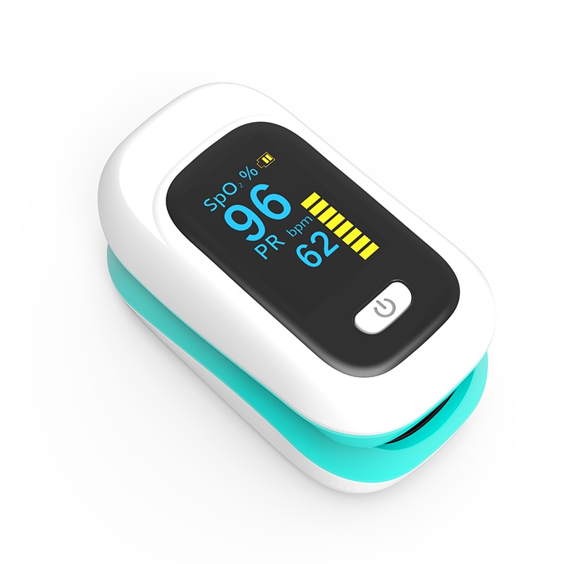 Mini pantalla OLED dedo-abrazadera oxímetro de Casa saludable la saturación de oxígeno en la sangre Monitor portátil Pulsioximetro Pulsoximeter oxímetro de