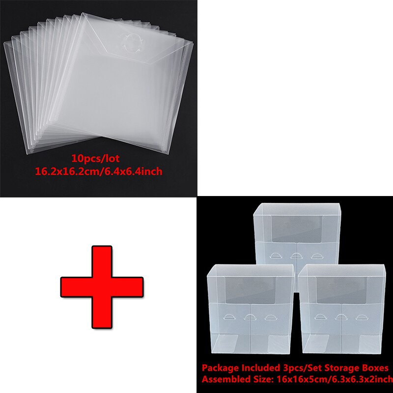 Diy Storage Boxes and Clear Pockets Foldable Tools Used To Store and Collect Dies Stamps Small Objects Facilitate Preservation: 1 and 2