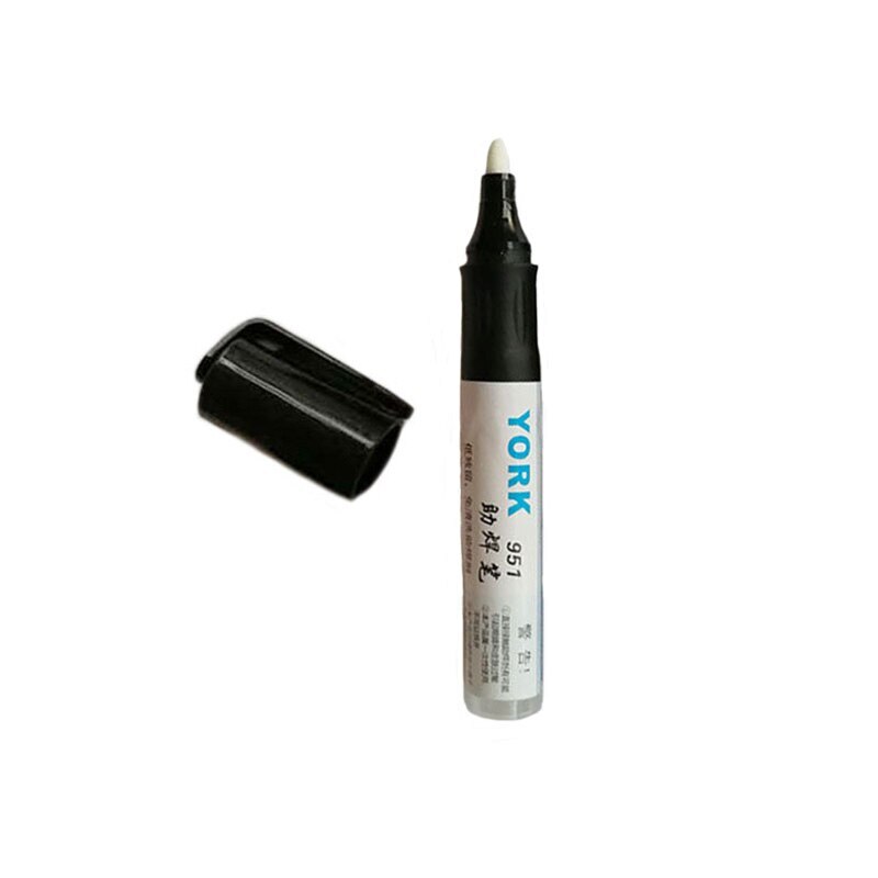 1pcs 951 Soldering Rosin Flux Pen Non-Clean Low-Solid Surface Mount Solder Flux Pen for Soldering Solar Power Panel DIY: 951 Rosin Flux Pen