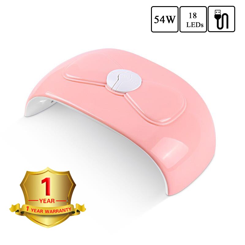 180w led/uv nageltork lackhärdningslampa med matkudde för handfot manikyr nagelkonstverktyg torkning fingernagel tånagel maskin: Sunx 2