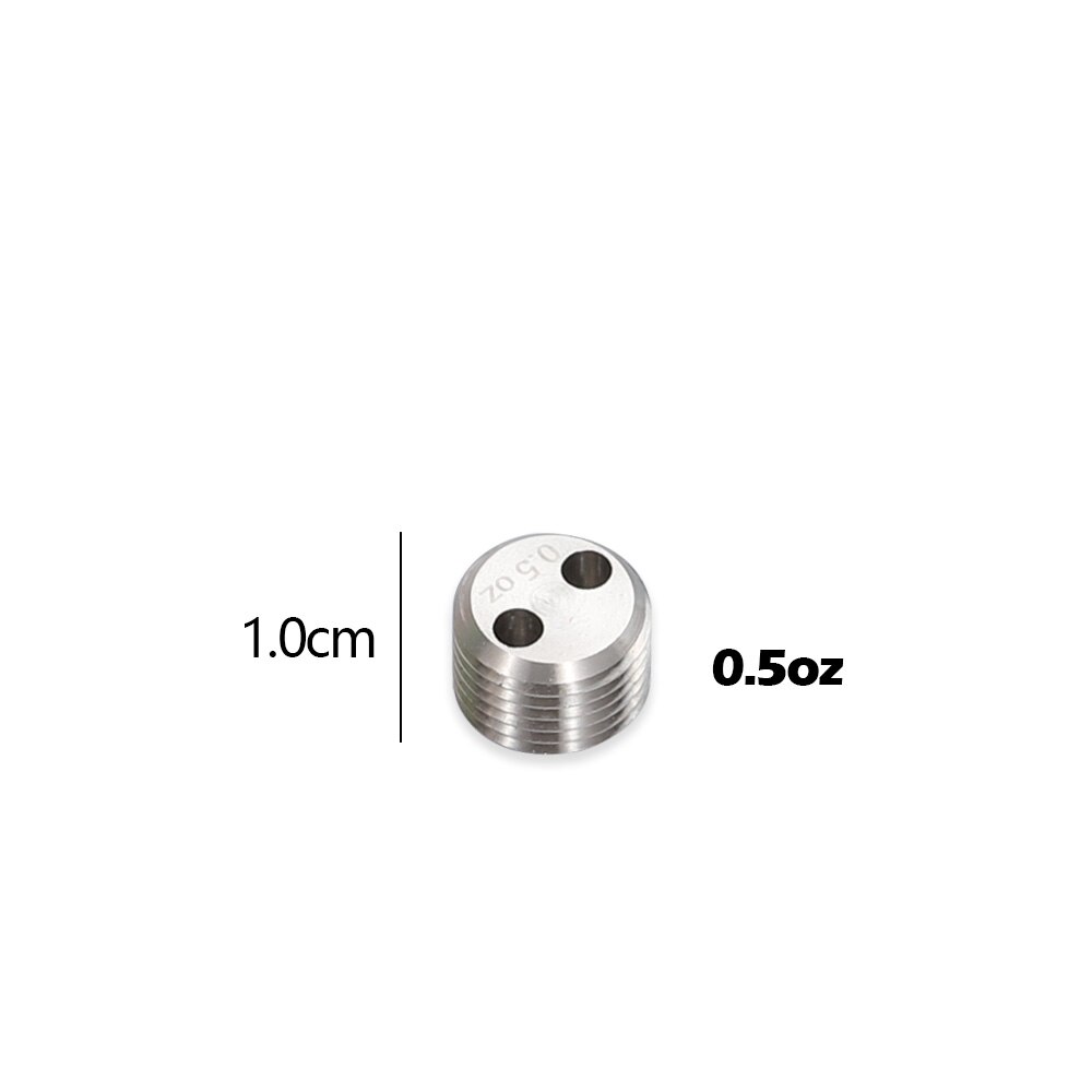 PREDATOR Z2 3142 poids boulon réglable poids 8 pièces clé en fer fait à la main chine: 0.5oz