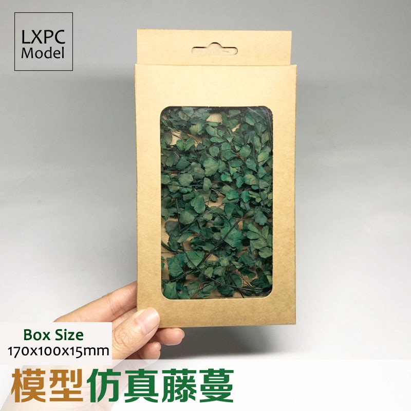 Simulated vine vegetation Scene Parthenocissus DIY miniature scene reconstruction material