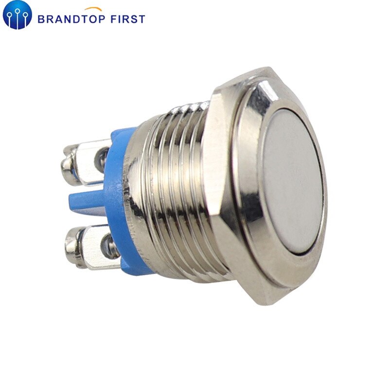 16mm/19mm/22mm Metal Push Button Switch Starter Momentary Waterproof IP65 Doorbell Bell Horn Car Auto Engine PC Power Start