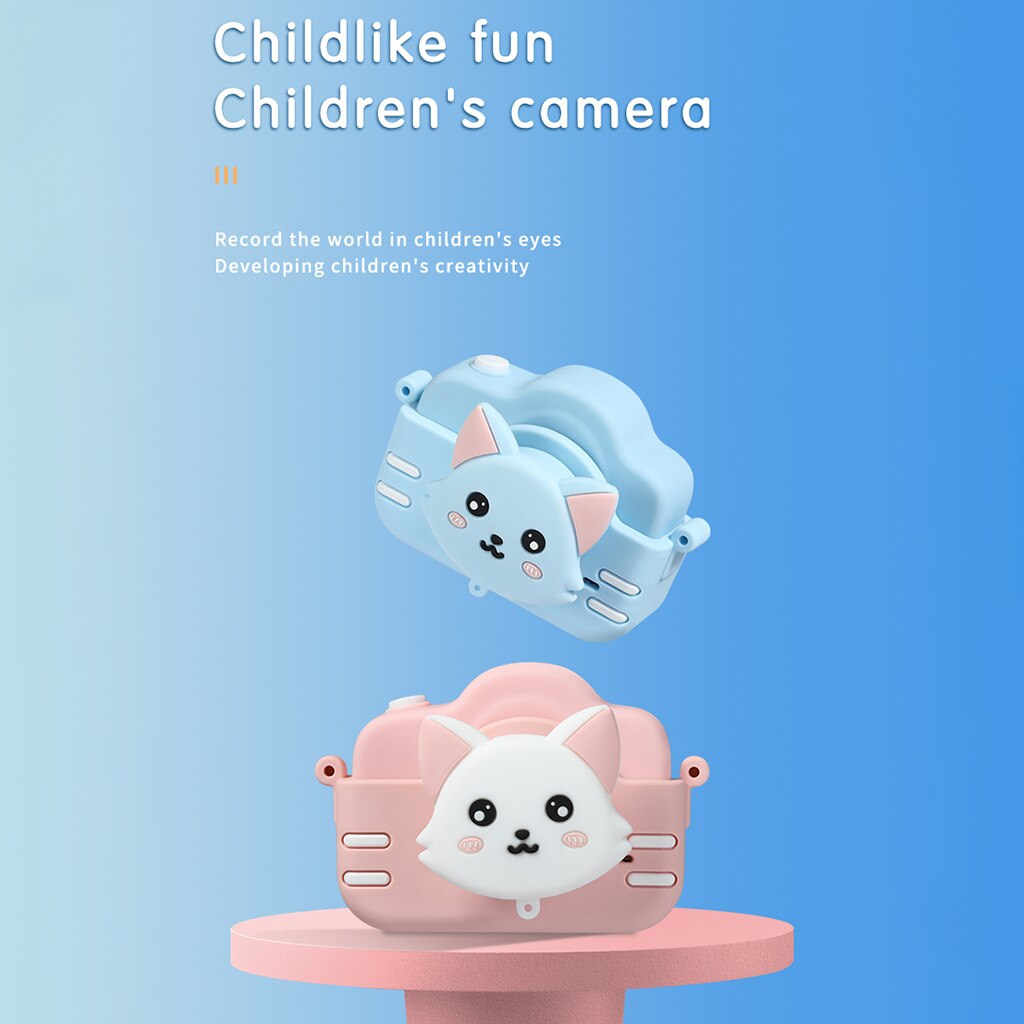 1080P Digital Camera Front &amp; Back Dual Lens Video Recorder,2000W Pixels 2.0" IPS Screen Great Christmas for Kid Boy Girl