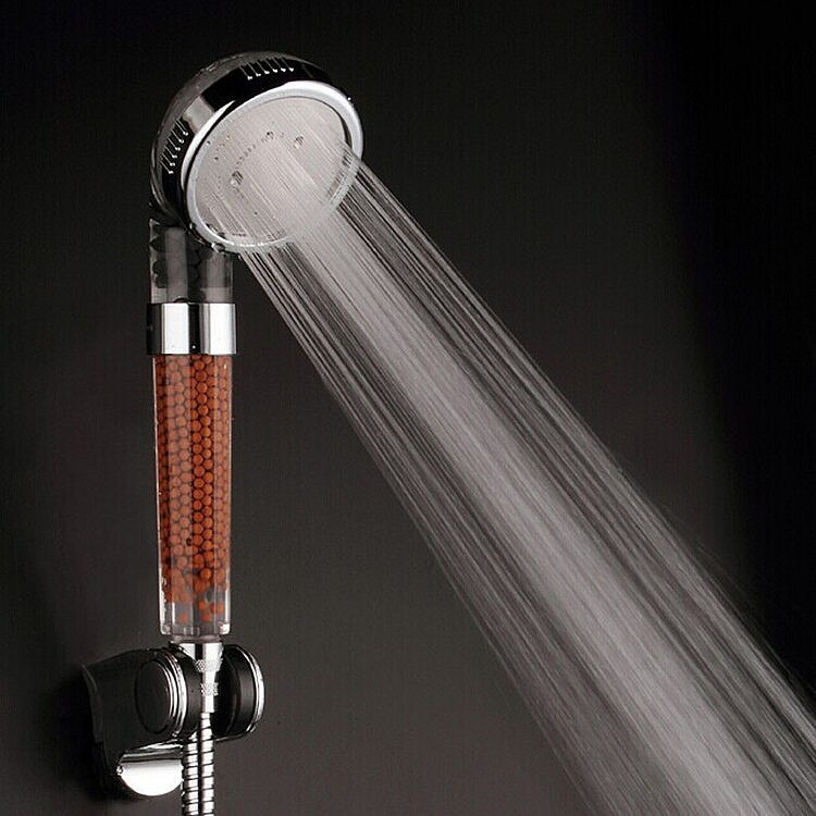 Function Adjustable Jetting Shower Head Bathroom High Pressure Water Handheld Saving Anion Filter SPA Shower Headswers