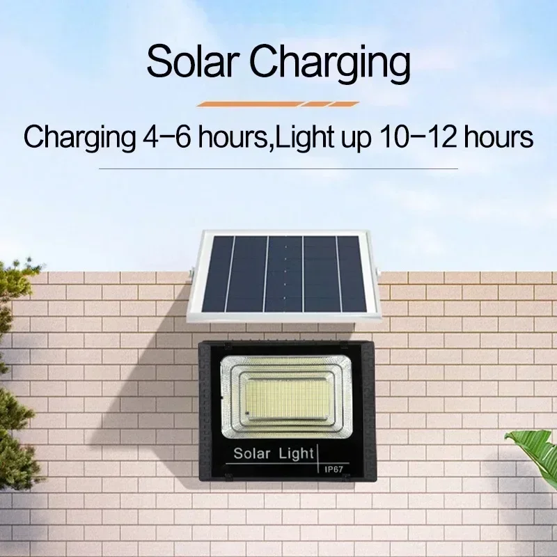 30 W/60 W/100 W200 W Solar Schijnwerpers Afstandsbediening Aangedreven Spotlight Outdoor Waterdichte IP67 Villa Straatlantaarn Verstelbare Hoek