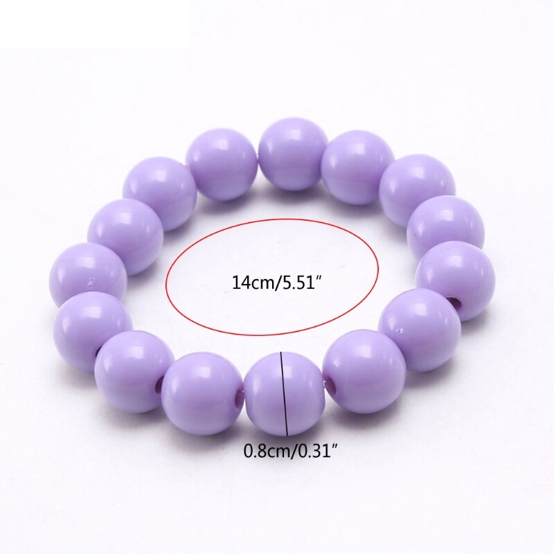 Prinses Armbanden 10 Stuks Voor Kinderen Meisjes Pearl Bead Armbanden Tiener Sieraden Set Partij Gunst Kostuum Prinses Pretend Play