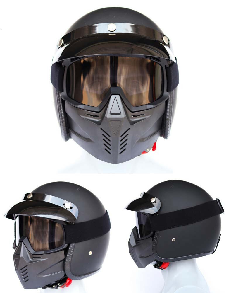 Motorhelm, fietsmasker, bril, afneembaar, waterdicht, hd anti-uv-bril, voor off-road motorcross, masker, bril