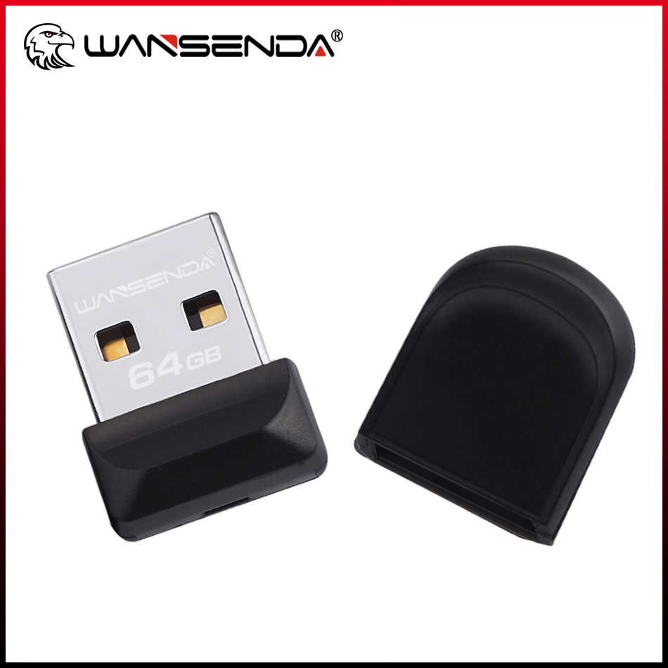 Wansenda super mini usb flash drive pen drive 64gb 32gb waterproof usb stick 8gb 16gb pendrive cle usb flash memory stick
