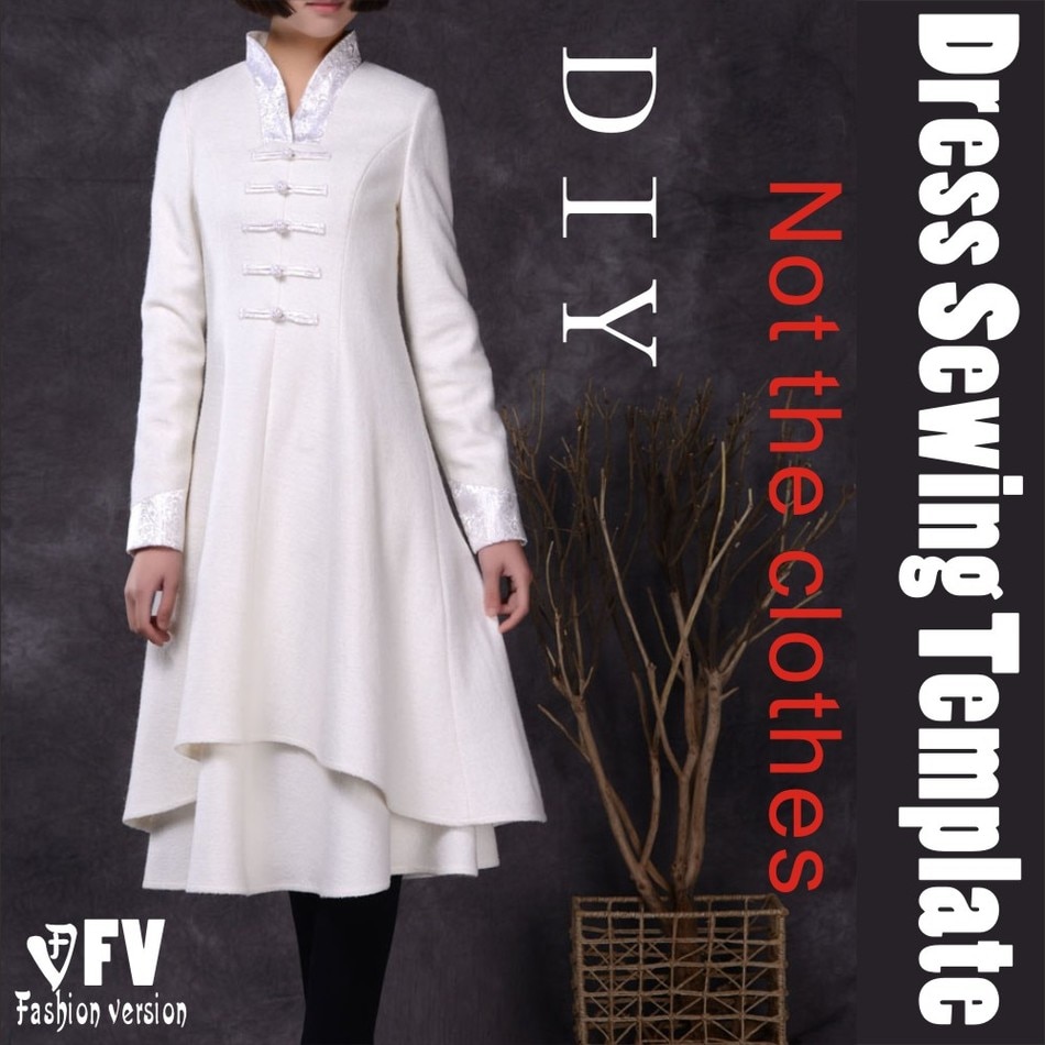 Clothing DIY The dress Dresses Sewing Pattern cutt... – Vicedeal