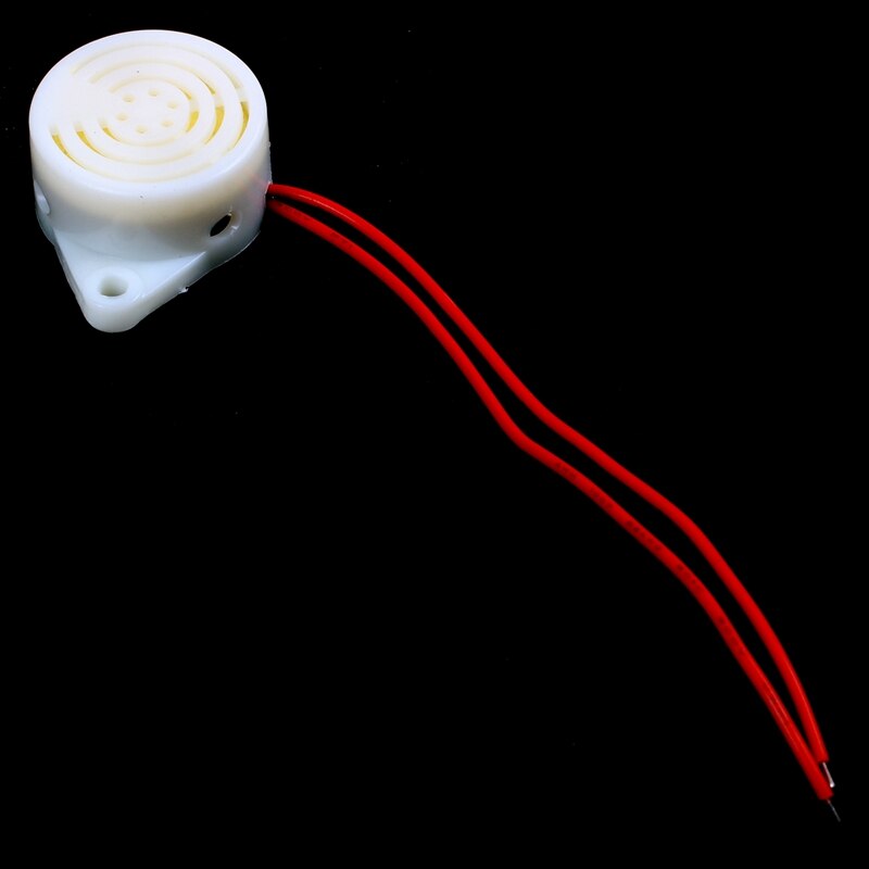 Bip ac 220v buzzer com fio de alimentação 2 roda de alarme