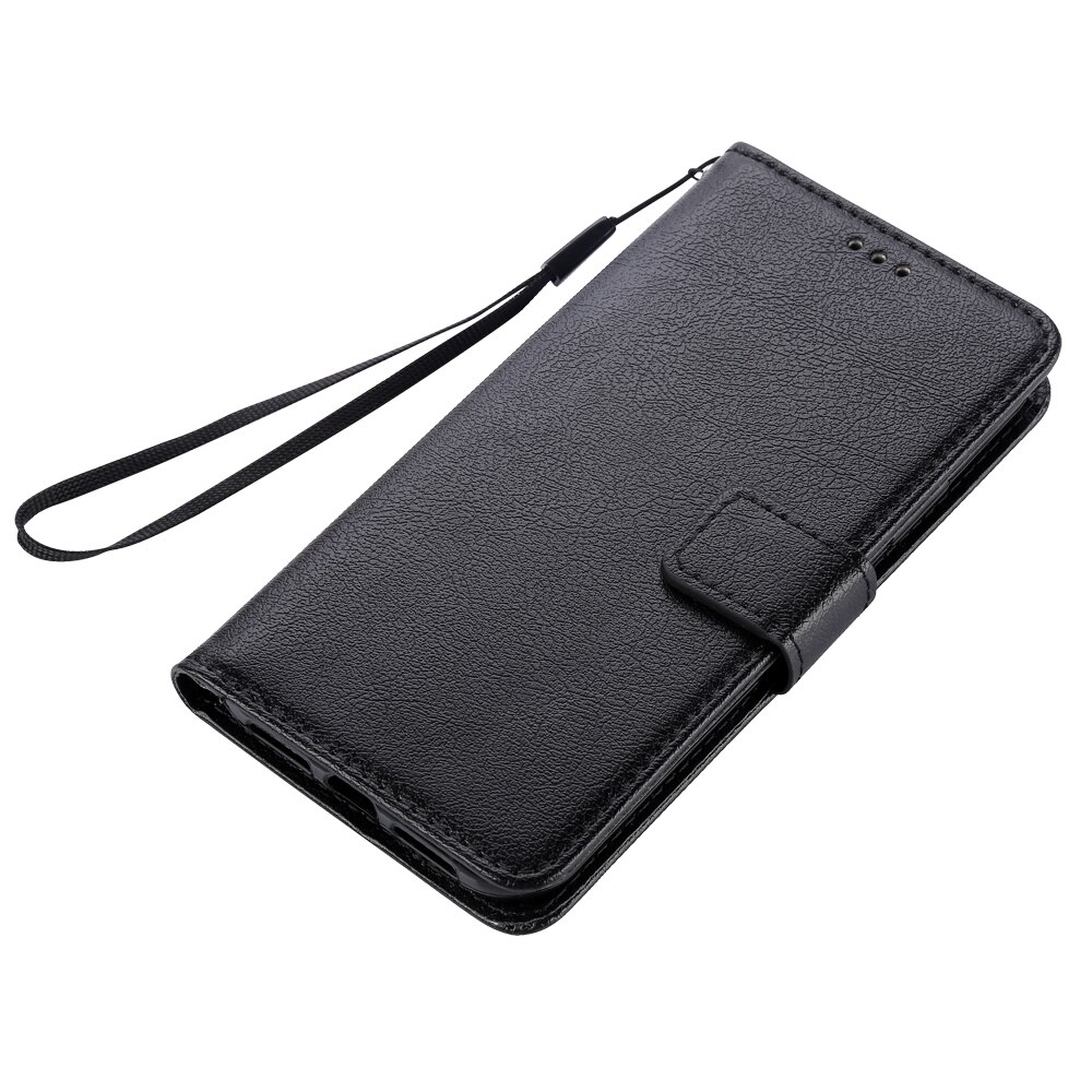 Wallet Case Voor Op Samsung Galaxy A5 A500 A500F SM-A500F Boek Leather Case Kaartsleuven Telefoon Tas Met Hand touw: K-Wallet-Black