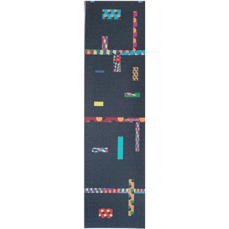 Offre spéciale pas cher planche à roulettes Grip bande 9x33 carbure de silicium Skate Griptapes Scooter papier de verre: Clair