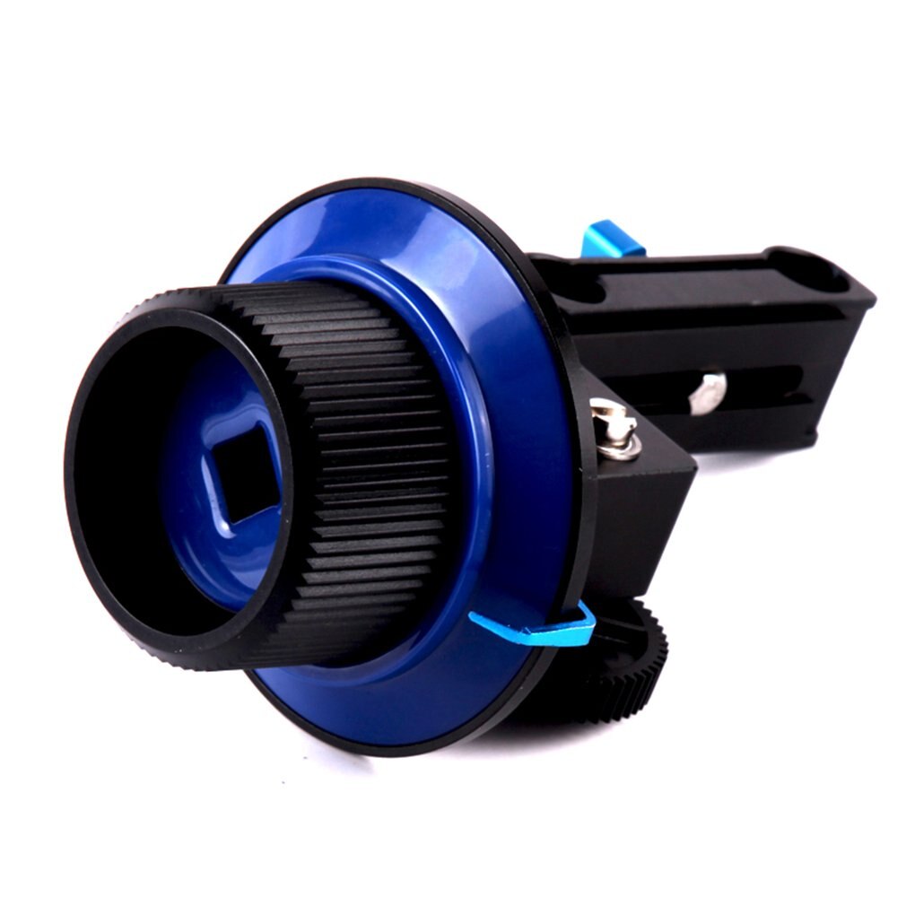 Braçadeira de liberação rápida dslr siga o foco ff para 15mm haste rig 60d 600d 5d2 gh2 d7000 foco profissional kit seguidor