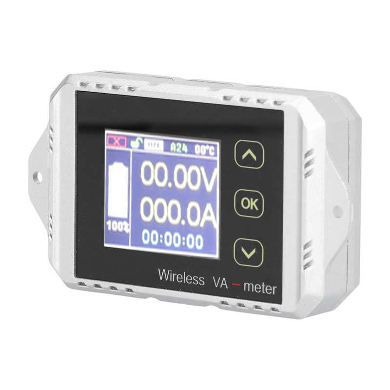 VAT-1300 Coulomb Counter Color Screen DC Voltmeter Ammeter Battery Capacity Tester Power Meter