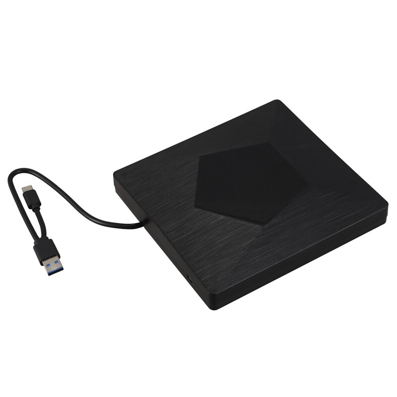 Ekstern dvd cd-spiller usb 3.0- brenner dvd-cd ekstern ultra-bærbar cd dvd + rw rw-spiller