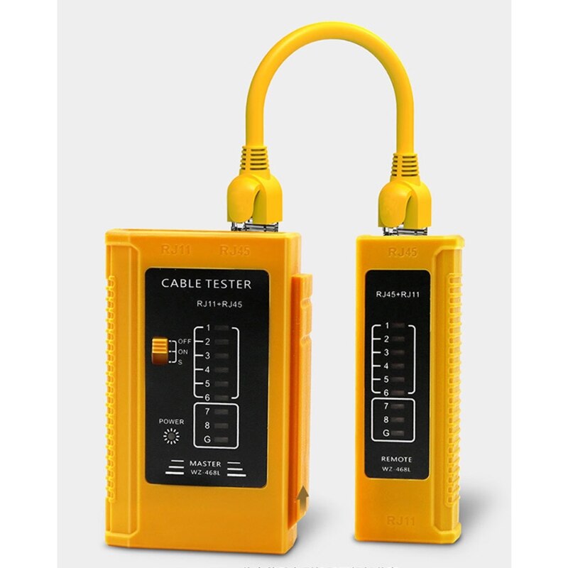 Multifunction Networks Cable Tester Line Measuring Instrument Portable Test Tool Electrical Instrumentation Network Analyzer