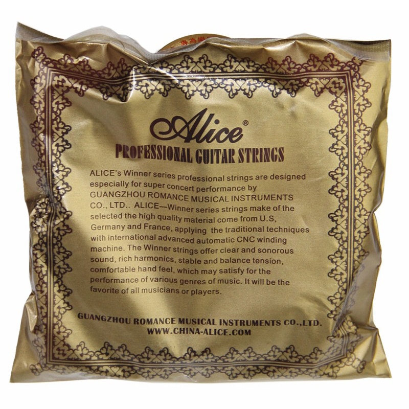 Alice Electric Bass strings 045 065 085 105 130 inch Hexagonal Core Nickel Alloy Wound Gold Plated Ball-End 5 strings/set