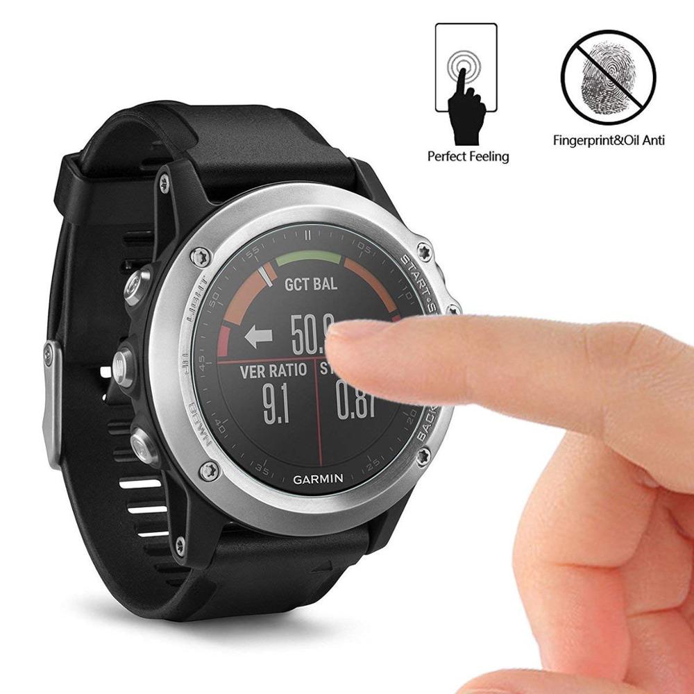 2 PC Ultra-delgada suave película HD Protector de pantalla transparente para Garmin Fenix 3 Sapphire Garmin Fenix 5 reloj inteligente protección de Pantalla clara película