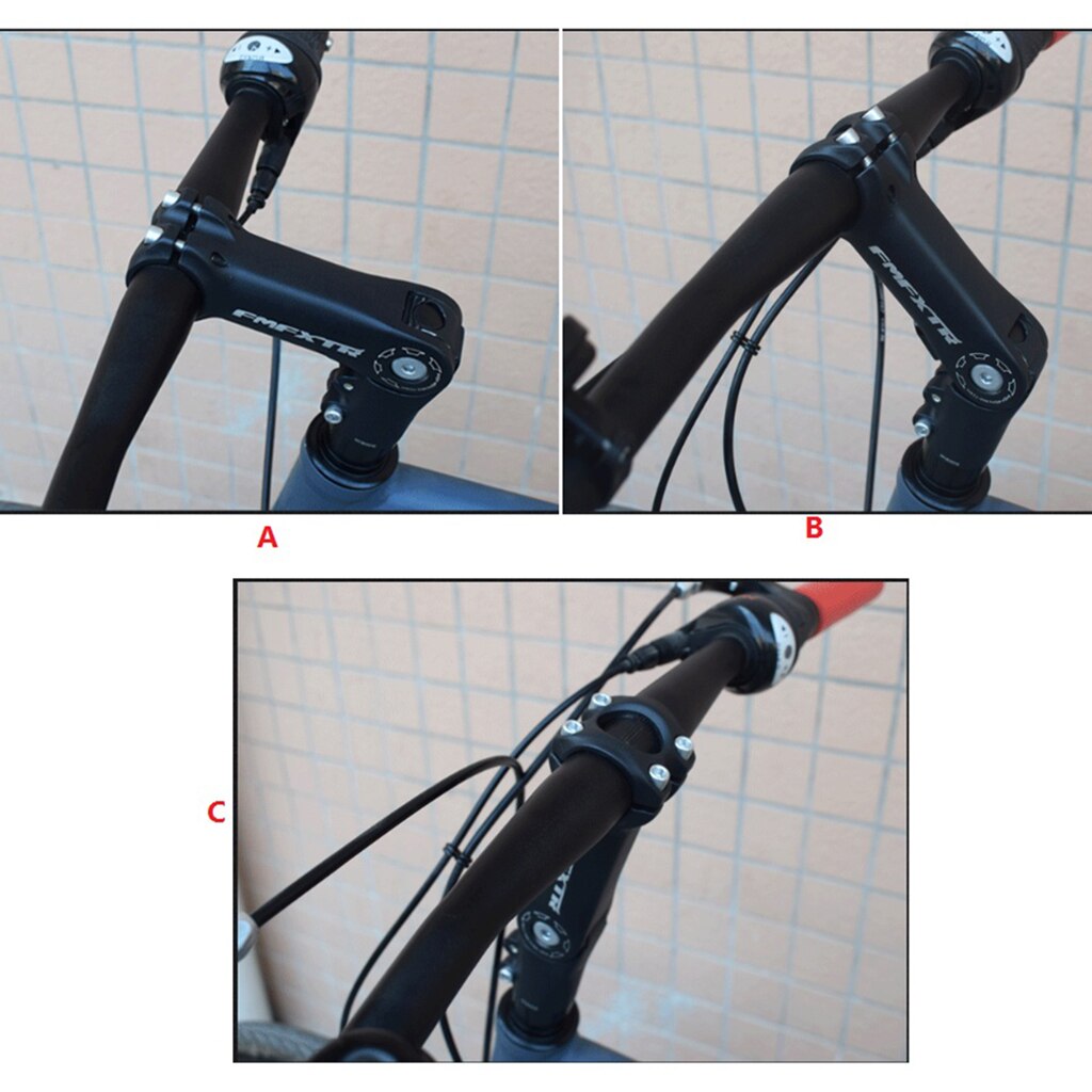 0-90 grad Adustable Stengel Fahrrad Gabel Verlängerung Fahrrad Lenker Aufstieg Klemme