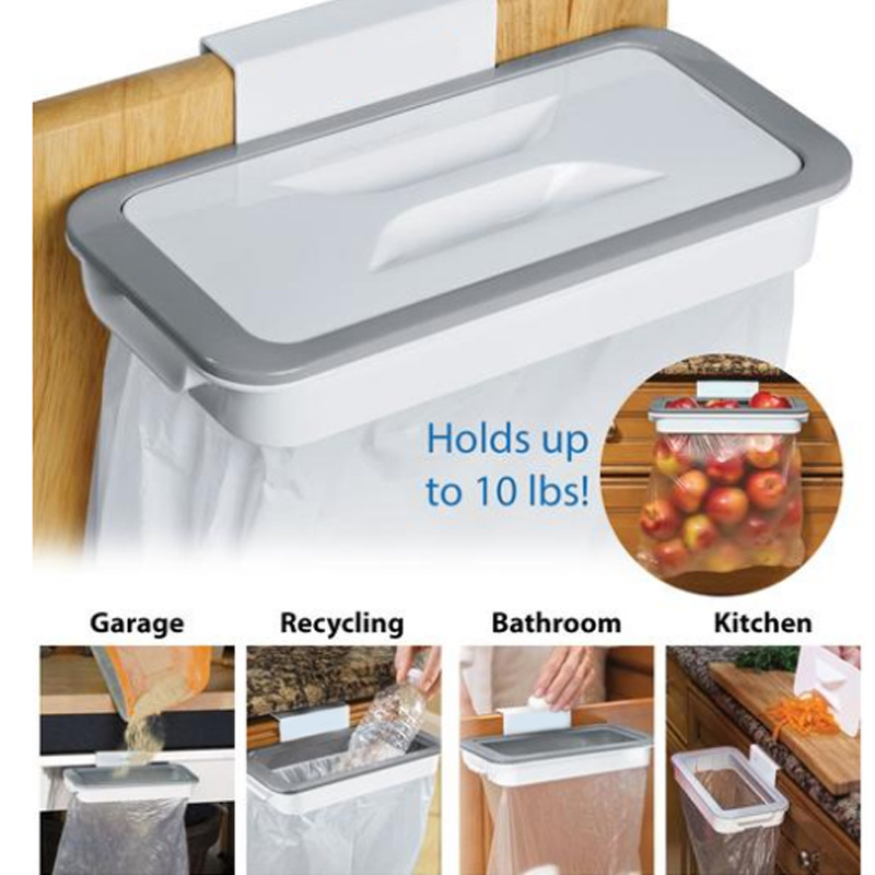 Multi-gebruik Vuilniszak Opbergrek Kast/Keuken/Badkamer Hanger Houder Trash Speelgoed Voedsel Container Keuken Accessoires organizer