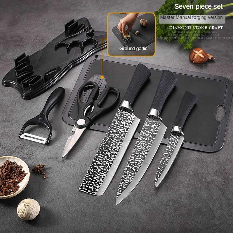 Yangjiang Forged Stainless Steel Manganese Steel Kitchen Knife Household Small Kitchen Knife Fruit Knife Chef Knife Meat Cleaver