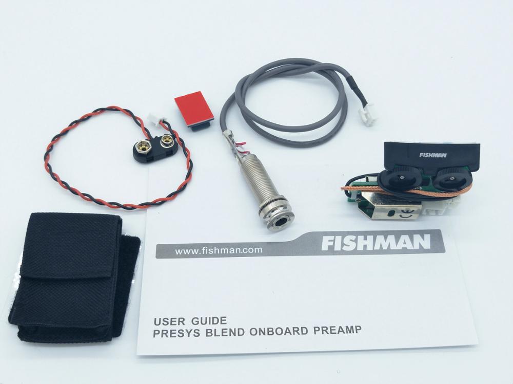 Fishman Presys 201 Model Gitaar Voorversterker Eq Tuner Piezo Pickup Beat Gitaar Onderdelen Accessoires