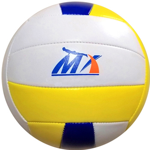 Balle 5 # Standard volley-Ball Durable doux au toucher PU volley-Ball en plein air plage intérieure balle d'entraînement adulte sport jeu Volei Handball: White Blue Yellow