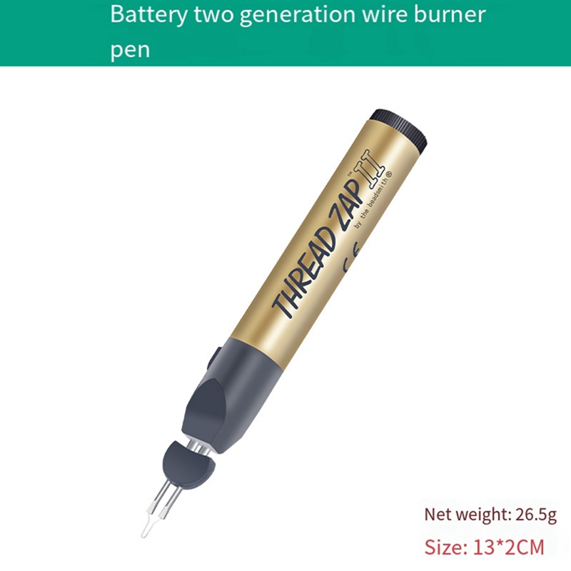 Fadenbrenner, batteriebetriebener Fadenbrenner, kabelloser Stift, Wachsschnitzstift, Form-/Fadenbrennwerkzeug mit 5 Spitzen