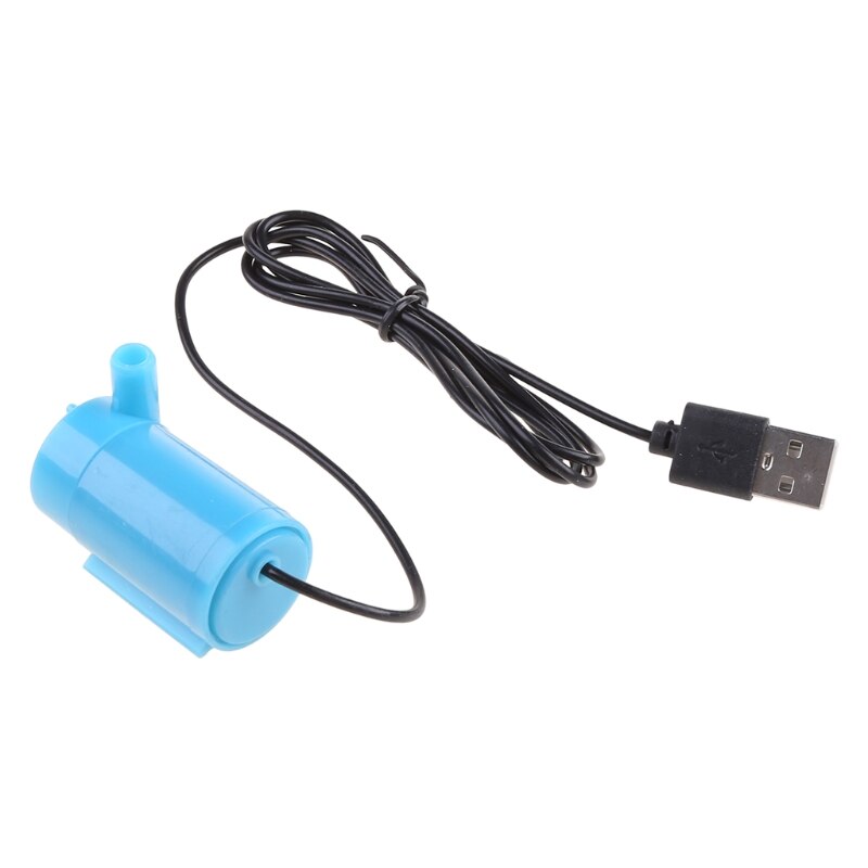 Micro Mini Submersible Water Pump Fish Tank Aquarium USB Powered DC 5V 2-3L/min N7MD
