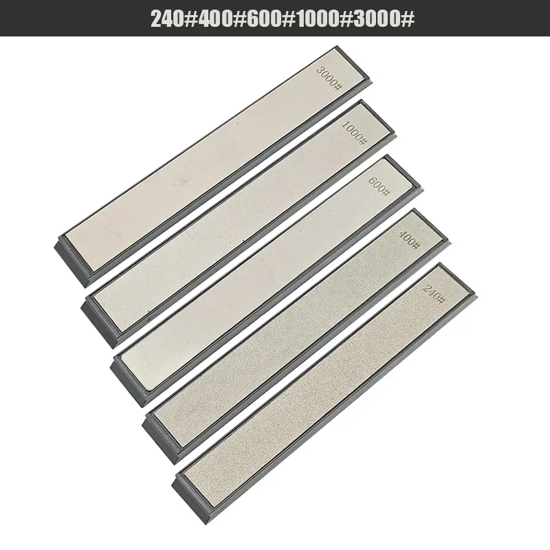 5 pz impostato Barra di Pietra diamantata Ruixin pro RX008 Affilacoltelli Sostituzione Pietra per affilare diamantata Pietra per affilare, Sistema di affilatura: marina militare Blu