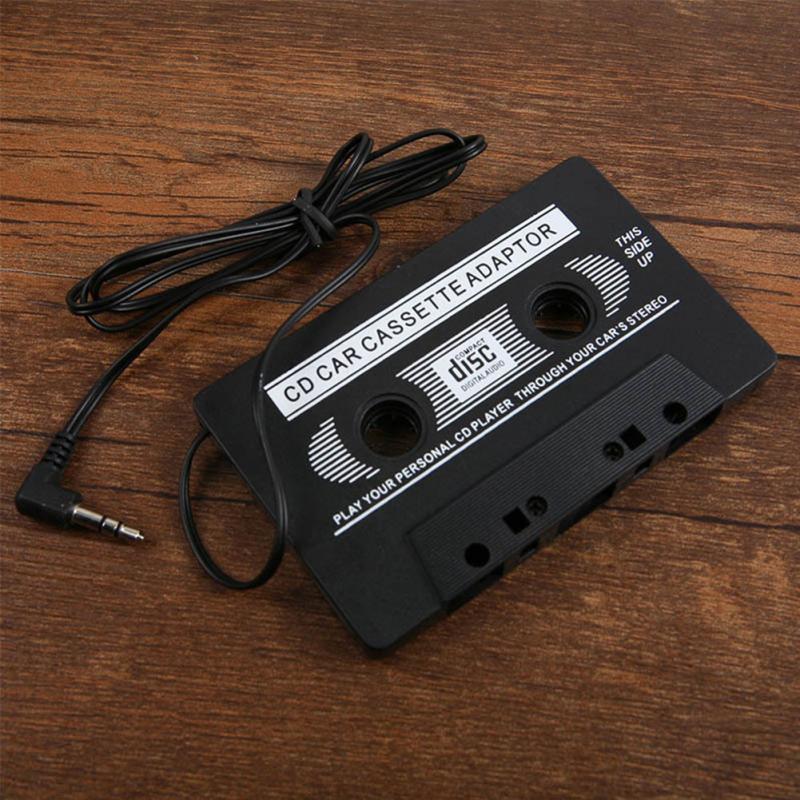 1pc Audio Car Cassette Tape Adapter Converter 3.5 MM For Iphone Ipod MP3 AUX CD