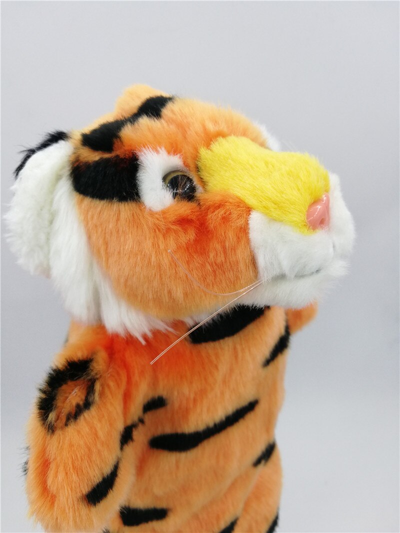 3 Colors Mini Tiger Golf Head Cover Fairway Woods Hybrid Animal Golf Clubs Headcover No For Driver Mascot Novelty Cute