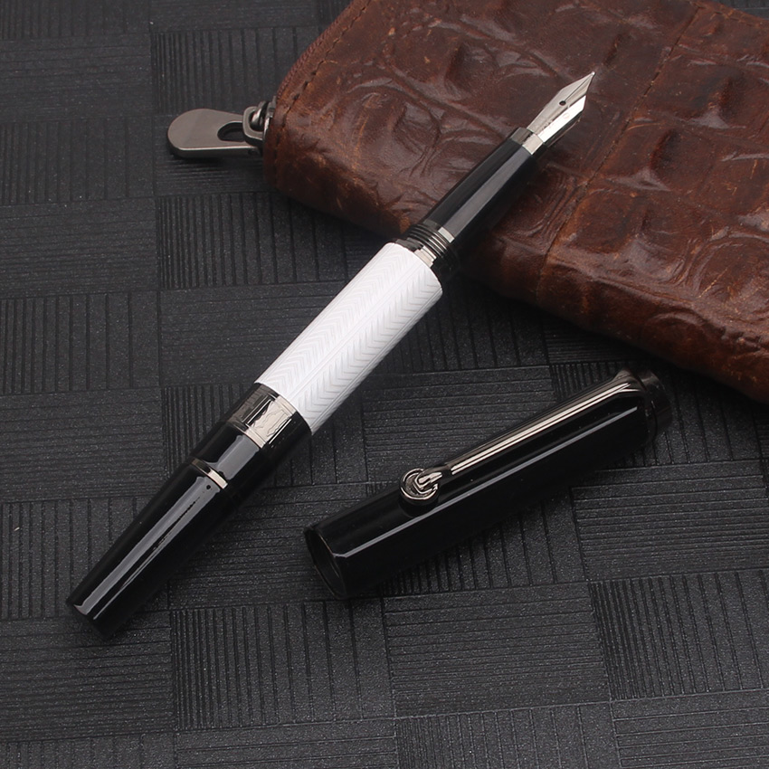 Edición de escritor, bolígrafo Rollerball, pluma estilográfica, Metal de negocios, Popular, de escritura para adultos, escuela y oficina: Verde claro / Multicolor